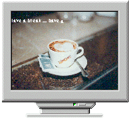 Bildschirmschoner Mallorca Kaffeepause