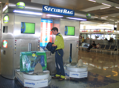 Gepäck-Service am Flughafen