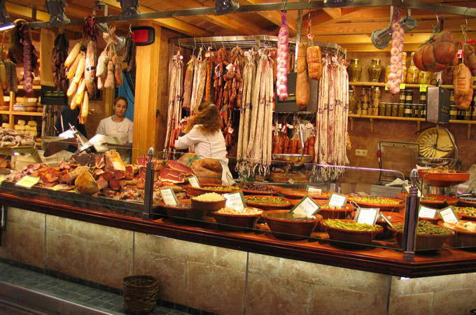Markt Mercat de l'Olivar in Palma de Mallorca