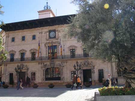 Plaza Cort in Palma de Mallorca