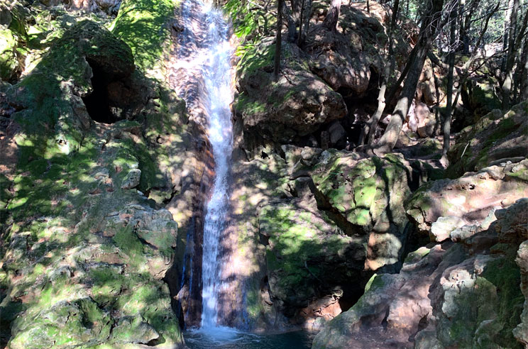 Wasserfall auf Mallorca