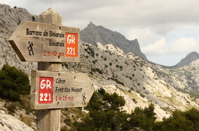 Wandern Mallorca Tramuntana Trockenmauerweg GR 221
